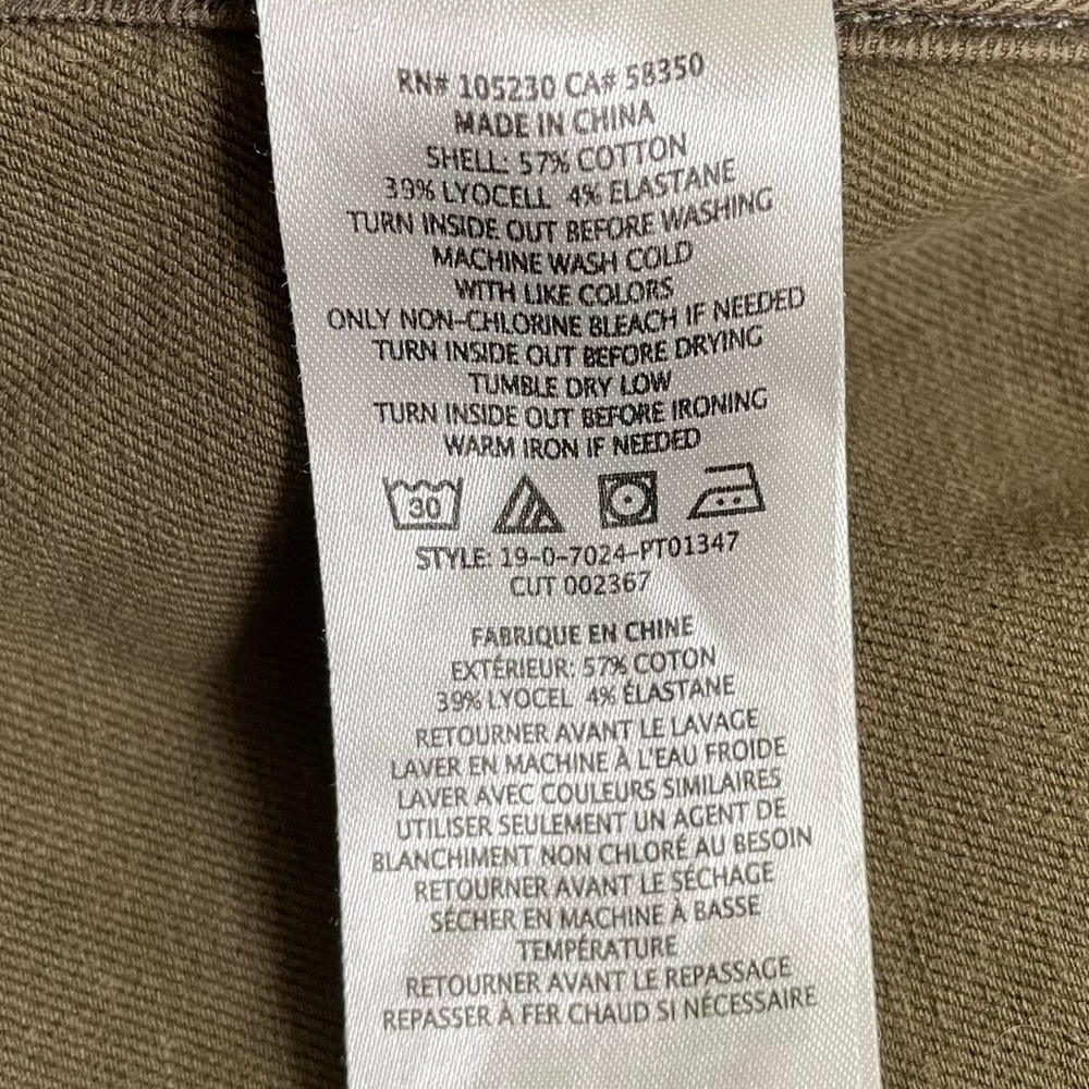 Joie Andira Pants in Fatigue Green - Picture 10 of 10
